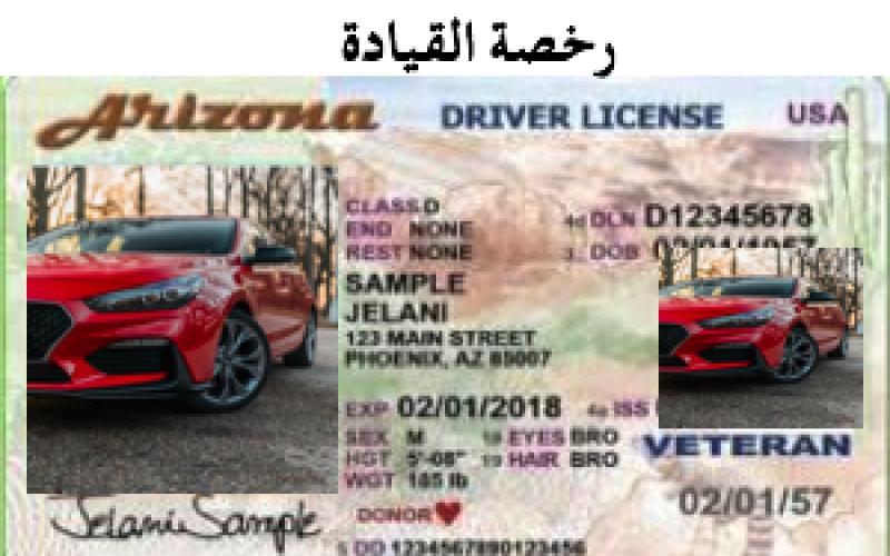 رخصة القيادة